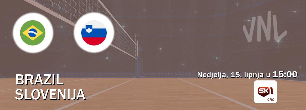 Izravni prijenos utakmice Brazil i Slovenija pratite uživo na Sportklub 1 (nedjelja, 15. lipnja u  15:00).