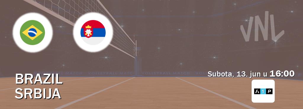 Izravni prijenos utakmice Brazil i Srbija pratite uživo na Arena Premium 1 (subota, 13. jun u 16:00). Izravni prijenos utakmice Brazil i Srbija pratite uživo na Arena Premium 1 (subota, 13. jun u 16:00).