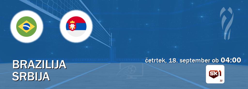 Ne zamudi prenosa tekme Brazilija - Srbija v živo na Sportklub 1. Ne zamudi prenosa tekme Brazilija - Srbija v živo na Sportklub 1.