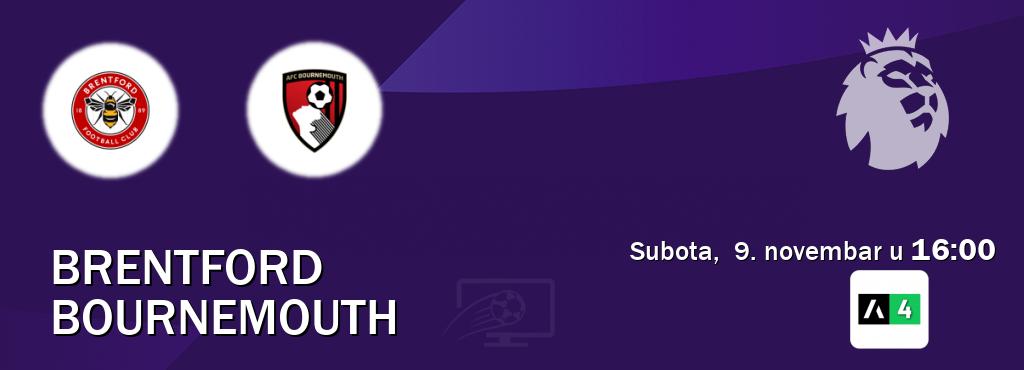 Izravni prijenos utakmice Brentford i Bournemouth pratite uživo na Arena Sport 4 (subota,  9. novembar u  16:00).