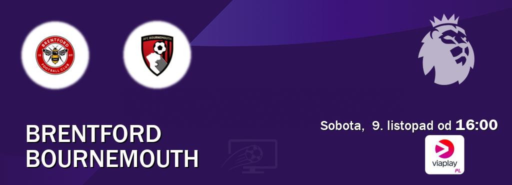 Gra między Brentford i Bournemouth transmisja na żywo w Viaplay Polska (sobota,  9. listopad od  16:00).