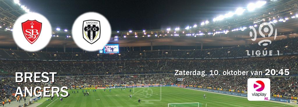 Wedstrijd tussen Brest en Angers live op tv bij Viaplay Nederland (zaterdag, 10. oktober van 20:45). Wedstrijd tussen Brest en Angers live op tv bij Viaplay Nederland (zaterdag, 10. oktober van 20:45).