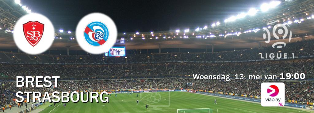 Wedstrijd tussen Brest en Strasbourg live op tv bij Viaplay Nederland (woensdag, 13. mei van 19:00). Wedstrijd tussen Brest en Strasbourg live op tv bij Viaplay Nederland (woensdag, 13. mei van 19:00).