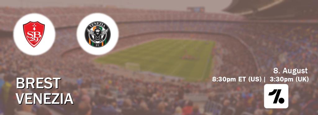 You can watch game live between Brest and Venezia on OneFootball.