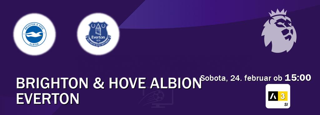 Ne zamudi prenosa tekme Brighton & Hove Albion - Everton v živo na Arena Sport 3.