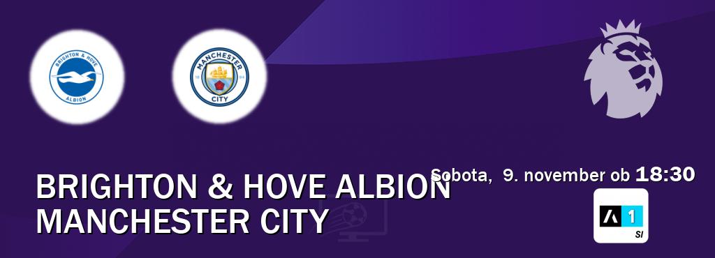 Brighton & Hove Albion in Manchester City v živo na Arena Sport 1. Prenos tekme bo v sobota,  9. november ob  18:30