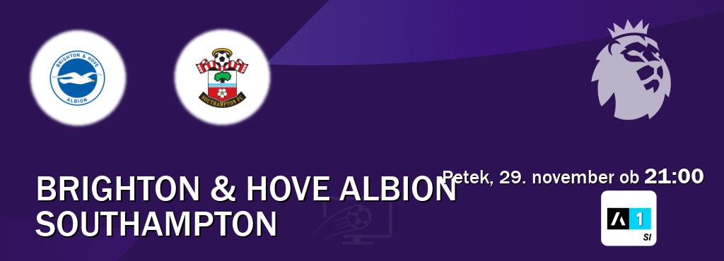 Ne zamudi prenosa tekme Brighton & Hove Albion - Southampton v živo na Arena Sport 1.