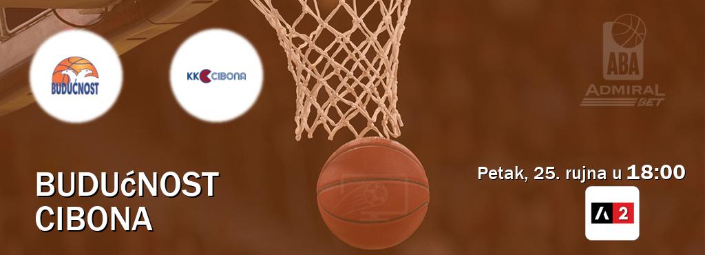 Izravni prijenos utakmice Budućnost i Cibona pratite uživo na Arena Sport 2 (petak, 25. rujna u 18:00). Izravni prijenos utakmice Budućnost i Cibona pratite uživo na Arena Sport 2 (petak, 25. rujna u 18:00).