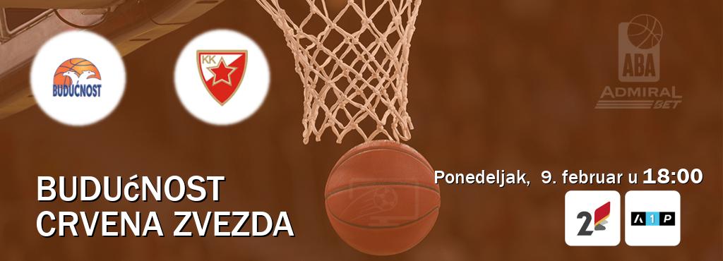 Izravni prijenos utakmice Budućnost i Crvena zvezda pratite uživo na TVCG 2 i Arena Premium 1 (ponedeljak, 9. februar u 18:00). Izravni prijenos utakmice Budućnost i Crvena zvezda pratite uživo na TVCG 2 i Arena Premium 1 (ponedeljak, 9. februar u 18:00).