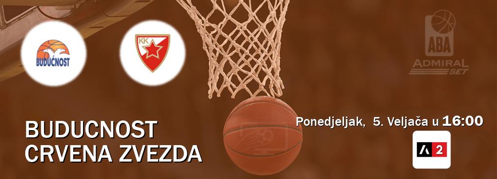 Izravni prijenos utakmice Buducnost i Crvena zvezda pratite uživo na Arena Sport 2 (Ponedjeljak,  5. Veljača u  16:00).