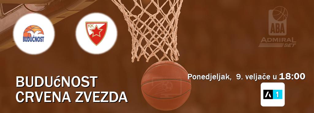 Izravni prijenos utakmice Budućnost i Crvena zvezda pratite uživo na Arena Sport 1 (ponedjeljak,  9. veljače u  18:00).