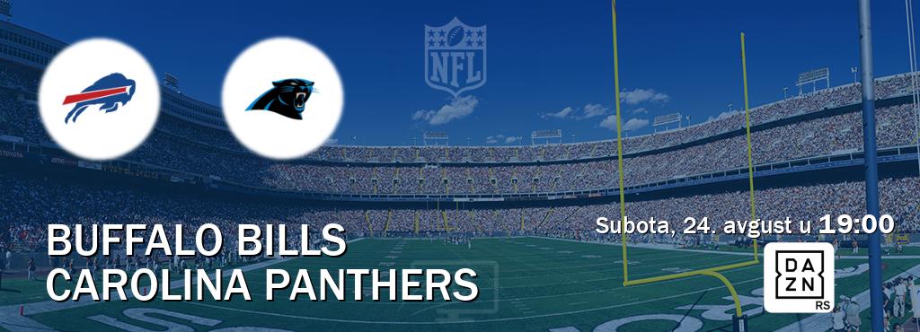 Izravni prijenos utakmice Buffalo Bills i Carolina Panthers pratite uživo na DAZN (subota, 24. avgust u  19:00).