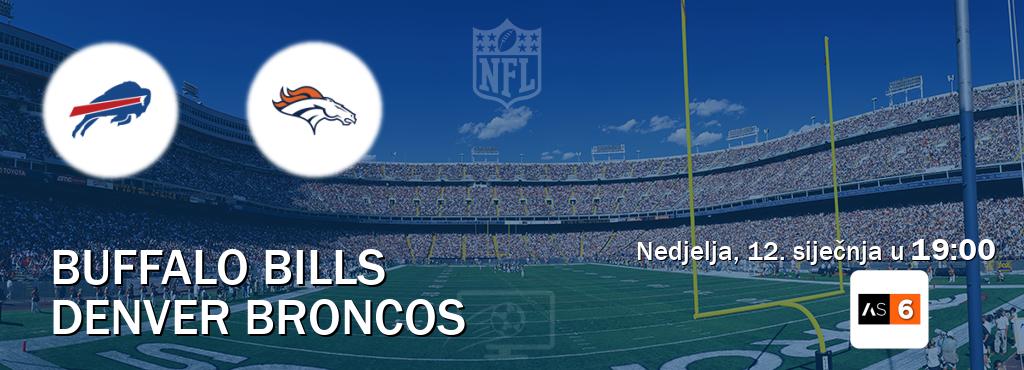 Izravni prijenos utakmice Buffalo Bills i Denver Broncos pratite uživo na Arena Sport 6 (nedjelja, 12. siječnja u  19:00).