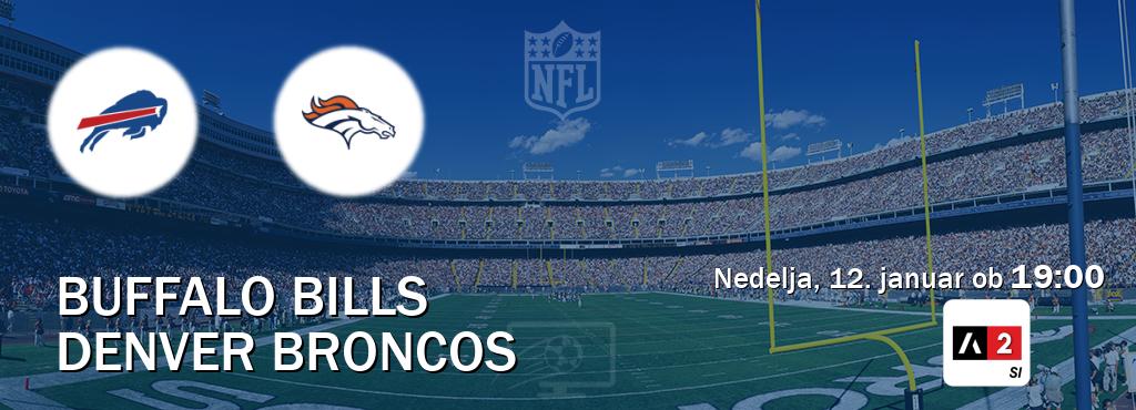 Dvoboj Buffalo Bills in Denver Broncos s prenosom tekme v živo na Arena Sport 2.