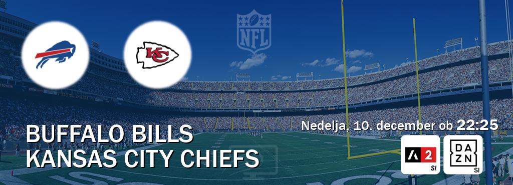 Ne zamudi prenosa tekme Buffalo Bills - Kansas City Chiefs v živo na Arena Sport 2 in DAZN.
