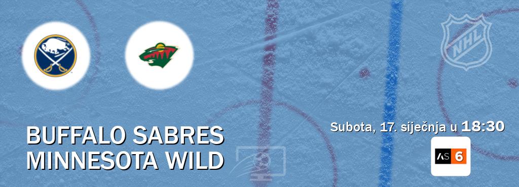 Izravni prijenos utakmice Buffalo Sabres i Minnesota Wild pratite uživo na Arena Sport 6 (subota, 17. siječnja u  18:30).