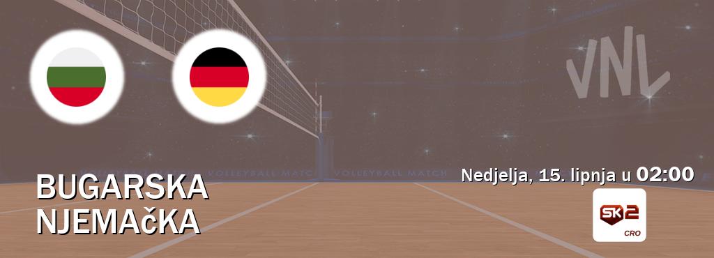 Izravni prijenos utakmice Bugarska i Njemačka pratite uživo na Sportklub 2 (nedjelja, 15. lipnja u  02:00).