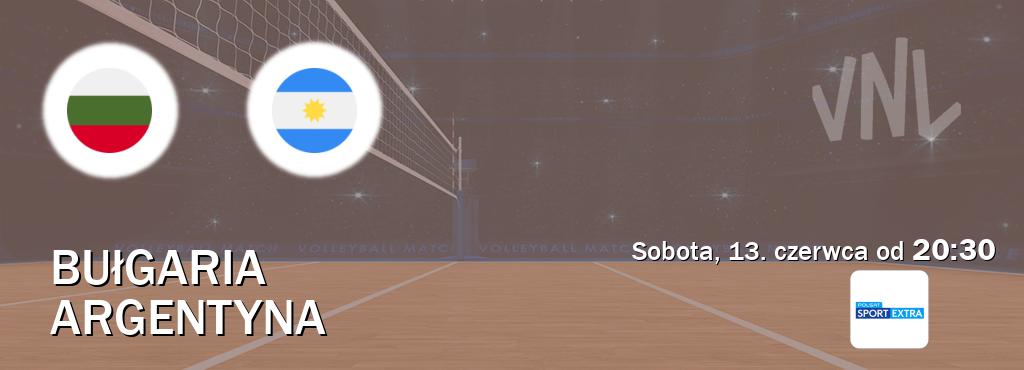 Gra między Bułgaria i Argentyna transmisja na żywo w Polsat Sport Extra (sobota, 13. czerwca od  20:30).