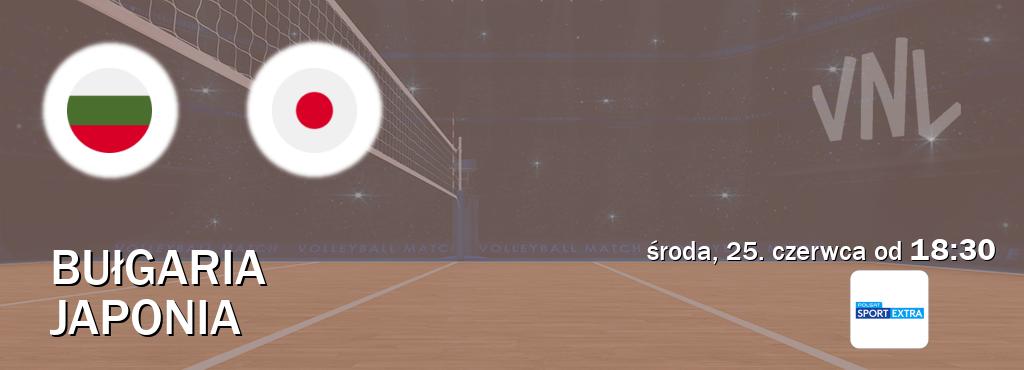 Gra między Bułgaria i Japonia transmisja na żywo w Polsat Sport Extra (środa, 25. czerwca od  18:30).
