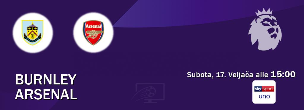 Il match Burnley - Arsenal sarà trasmesso in diretta TV su Sky Sport Uno (ore 15:00)