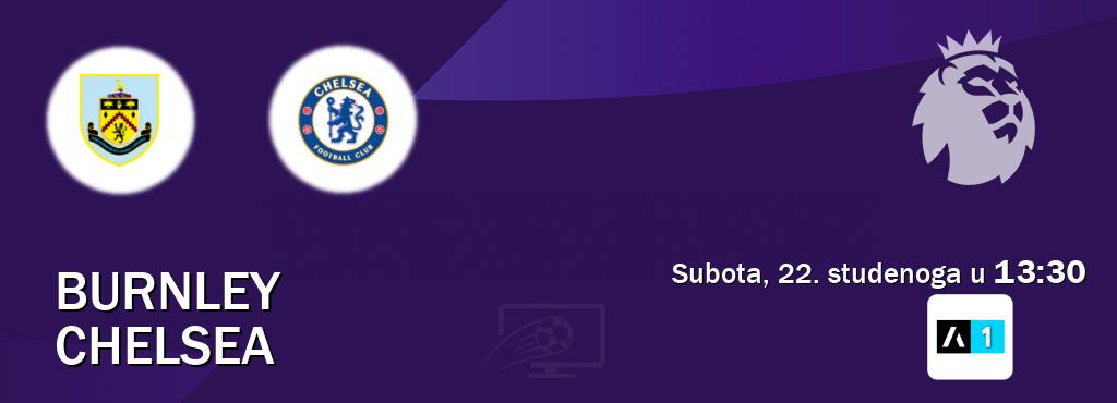 Izravni prijenos utakmice Burnley i Chelsea pratite uživo na Arena Sport 1 (subota, 22. studenoga u 13:30). Izravni prijenos utakmice Burnley i Chelsea pratite uživo na Arena Sport 1 (subota, 22. studenoga u 13:30).