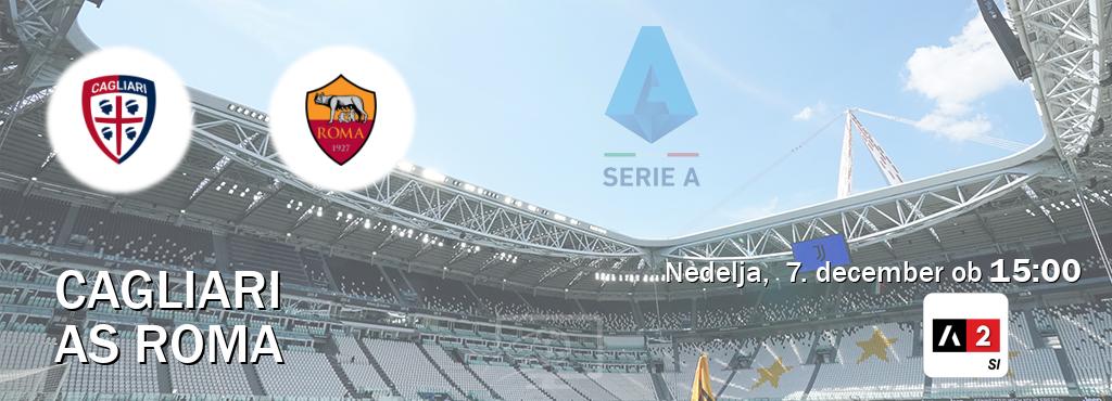 Dvoboj Cagliari in AS Roma s prenosom tekme v živo na Arena Sport 2. Dvoboj Cagliari in AS Roma s prenosom tekme v živo na Arena Sport 2.