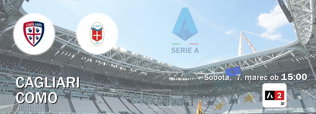 Prenos tekme med Cagliari in Como v živo na Arena Sport 2 (sobota,  7. marec ob  15:00 uri).