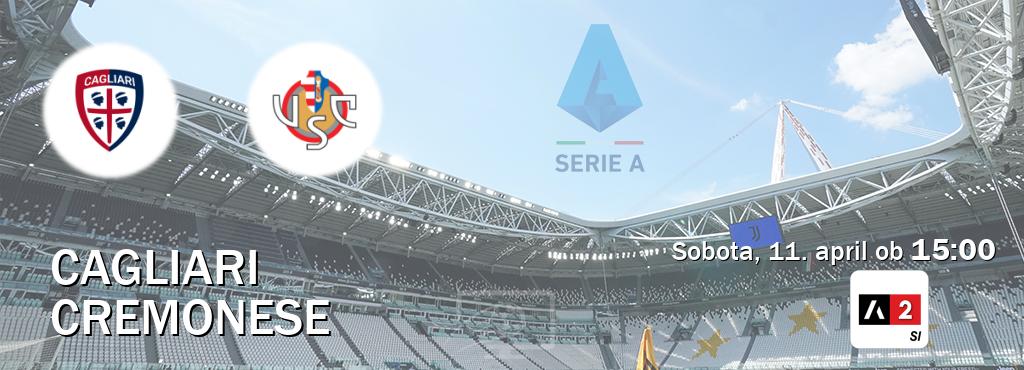 Prenos tekme med Cagliari in Cremonese v živo na Arena Sport 2 (sobota, 11. april ob  15:00 uri).