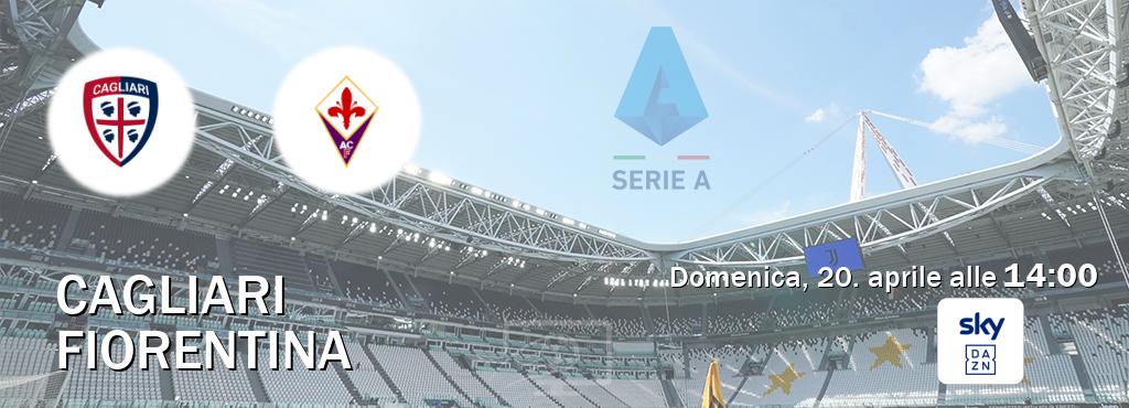 Il match Cagliari - Fiorentina sarà trasmesso in diretta TV su Sky Sport Bar (ore 14:00)