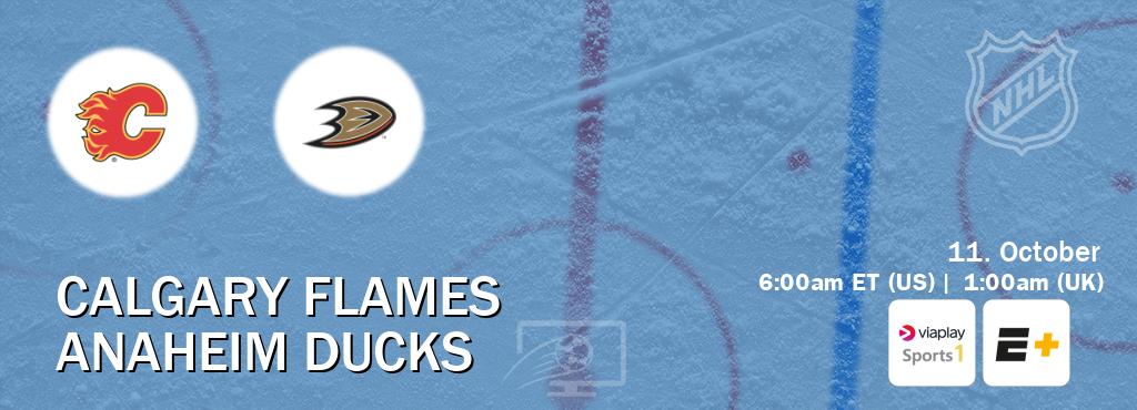 You can watch game live between Calgary Flames and Anaheim Ducks on Viaplay Sports 1(UK) and ESPN+(US). You can watch game live between Calgary Flames and Anaheim Ducks on Viaplay Sports 1(UK) and ESPN+(US).