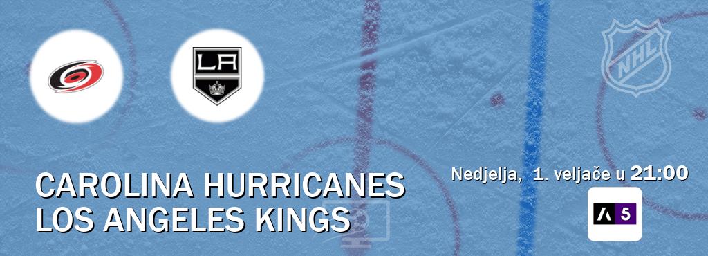Izravni prijenos utakmice Carolina Hurricanes i Los Angeles Kings pratite uživo na Arena Sport 5 (nedjelja,  1. veljače u  21:00).