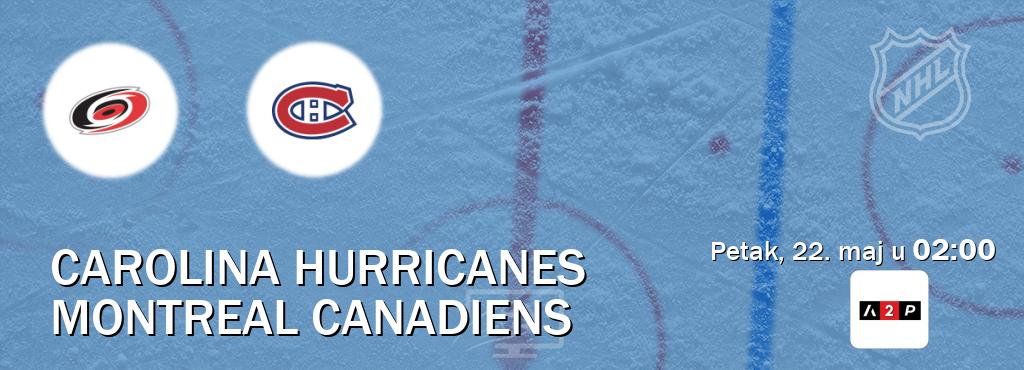 Izravni prijenos utakmice Carolina Hurricanes i Montreal Canadiens pratite uživo na Arena Premium 2 (petak, 22. maj u 02:00). Izravni prijenos utakmice Carolina Hurricanes i Montreal Canadiens pratite uživo na Arena Premium 2 (petak, 22. maj u 02:00).