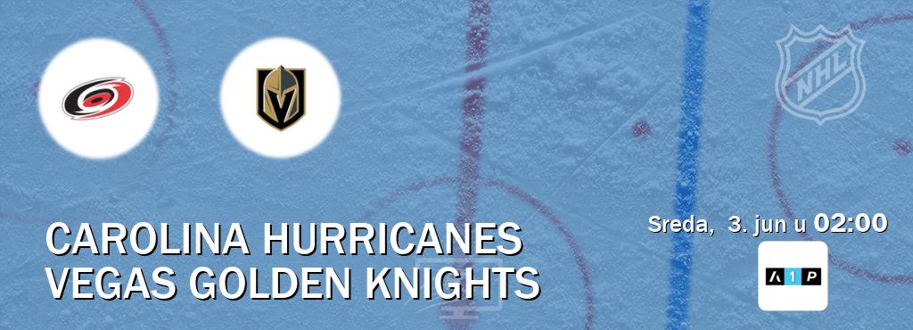Izravni prijenos utakmice Carolina Hurricanes i Vegas Golden Knights pratite uživo na Arena Premium 1 (sreda, 3. jun u 02:00). Izravni prijenos utakmice Carolina Hurricanes i Vegas Golden Knights pratite uživo na Arena Premium 1 (sreda, 3. jun u 02:00).