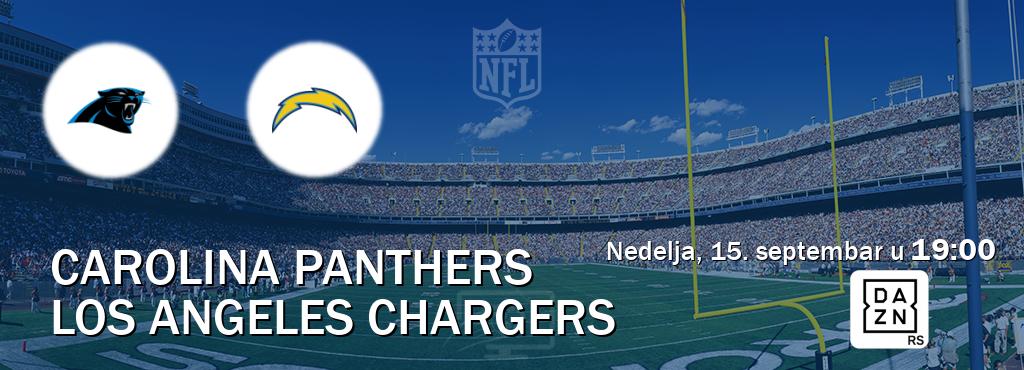 Izravni prijenos utakmice Carolina Panthers i Los Angeles Chargers pratite uživo na DAZN (nedelja, 15. septembar u  19:00).