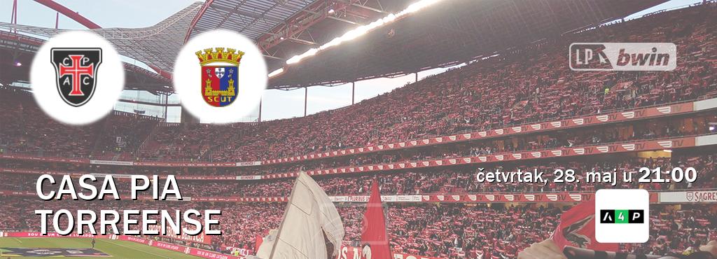 Izravni prijenos utakmice Casa Pia i Torreense pratite uživo na Arena Premium 4 (četvrtak, 28. maj u 21:00). Izravni prijenos utakmice Casa Pia i Torreense pratite uživo na Arena Premium 4 (četvrtak, 28. maj u 21:00).