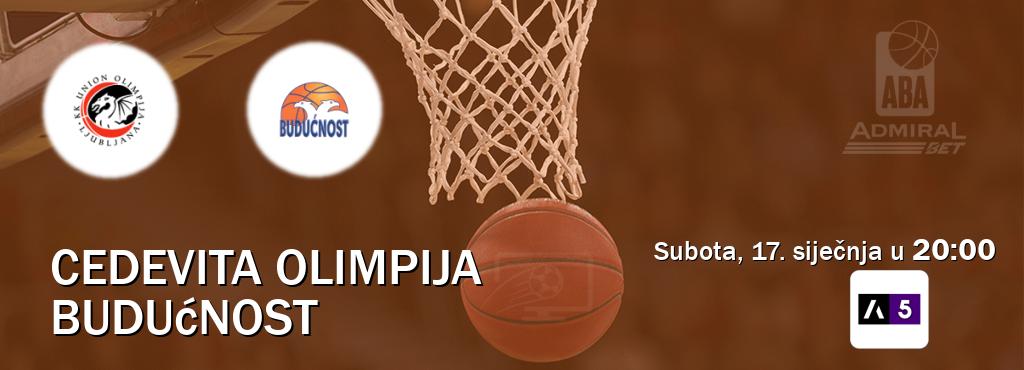 Izravni prijenos utakmice Cedevita Olimpija i Budućnost pratite uživo na Arena Sport 5 (subota, 17. siječnja u  20:00).