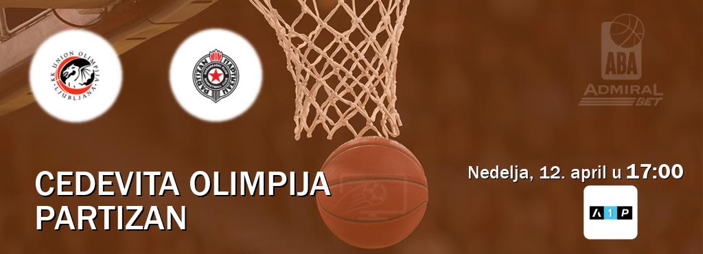 Izravni prijenos utakmice Cedevita Olimpija i Partizan pratite uživo na Arena Premium 1 (nedelja, 12. april u  17:00).