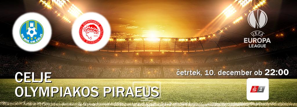Ne zamudi prenosa tekme Celje - Olympiakos Piraeus v živo na Sport TV 1.