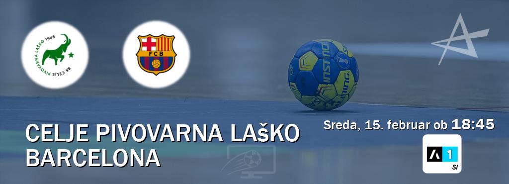 Ne zamudi prenosa tekme Celje Pivovarna Laško - Barcelona v živo na Arena Sport 1.