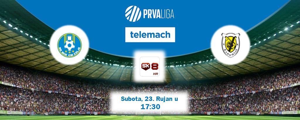 Izravni prijenos utakmice Celje i Radomlje pratite uživo na Sportklub 8 (Subota, 23. Rujan u  17:30).
