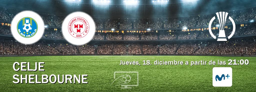 El partido entre Celje y Shelbourne será retransmitido por Movistar Liga de Campeones (jueves, 18. diciembre a partir de las 21:00). El partido entre Celje y Shelbourne será retransmitido por Movistar Liga de Campeones (jueves, 18. diciembre a partir de las 21:00).