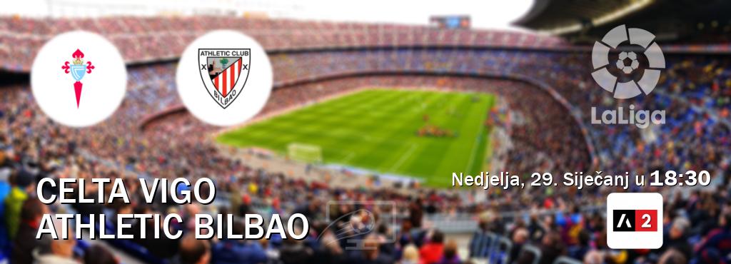 Izravni prijenos utakmice Celta Vigo i Athletic Bilbao pratite uživo na Arena Sport 2 (Nedjelja, 29. Siječanj u  18:30).