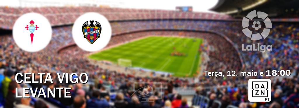 Jogo entre Celta Vigo e Levante tem emissão DAZN (terça, 12. maio e  18:00).
