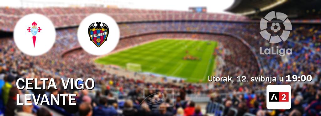 Izravni prijenos utakmice Celta Vigo i Levante pratite uživo na Arena Sport 2 (utorak, 12. svibnja u 19:00). Izravni prijenos utakmice Celta Vigo i Levante pratite uživo na Arena Sport 2 (utorak, 12. svibnja u 19:00).