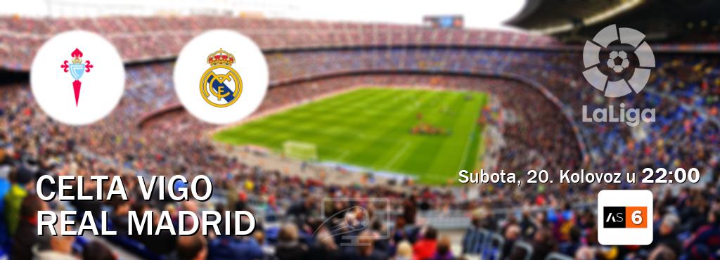 Izravni prijenos utakmice Celta Vigo i Real Madrid pratite uživo na Arena Sport 6 (Subota, 20. Kolovoz u  22:00).