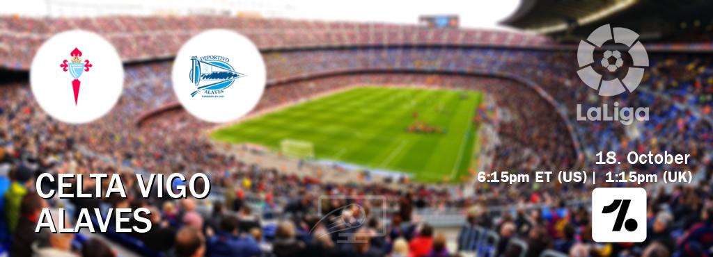 You can watch game live between Celta Vigo and Alaves on OneFootball.