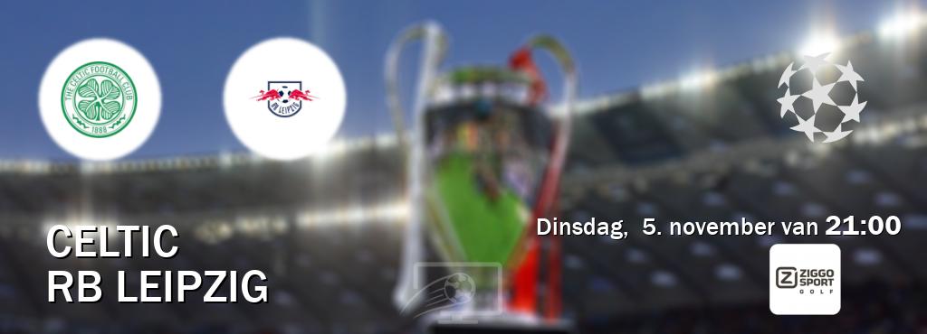 Wedstrijd tussen Celtic en RB Leipzig live op tv bij Ziggo Sport 6 (dinsdag,  5. november van  21:00).