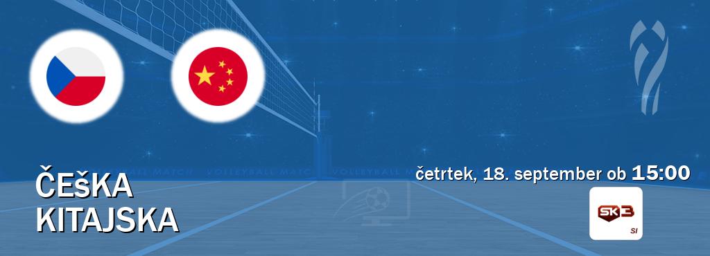 Ne zamudi prenosa tekme Češka - Kitajska v živo na Sportklub 3. Ne zamudi prenosa tekme Češka - Kitajska v živo na Sportklub 3.
