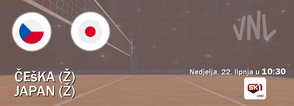 Izravni prijenos utakmice Češka (Ž) i Japan (Ž) pratite uživo na Sportklub 1 (nedjelja, 22. lipnja u 10:30). Izravni prijenos utakmice Češka (Ž) i Japan (Ž) pratite uživo na Sportklub 1 (nedjelja, 22. lipnja u 10:30).