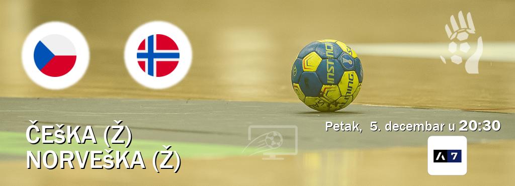 Izravni prijenos utakmice Češka (Ž) i Norveška (Ž) pratite uživo na Arena Sport 7 (petak,  5. decembar u  20:30).